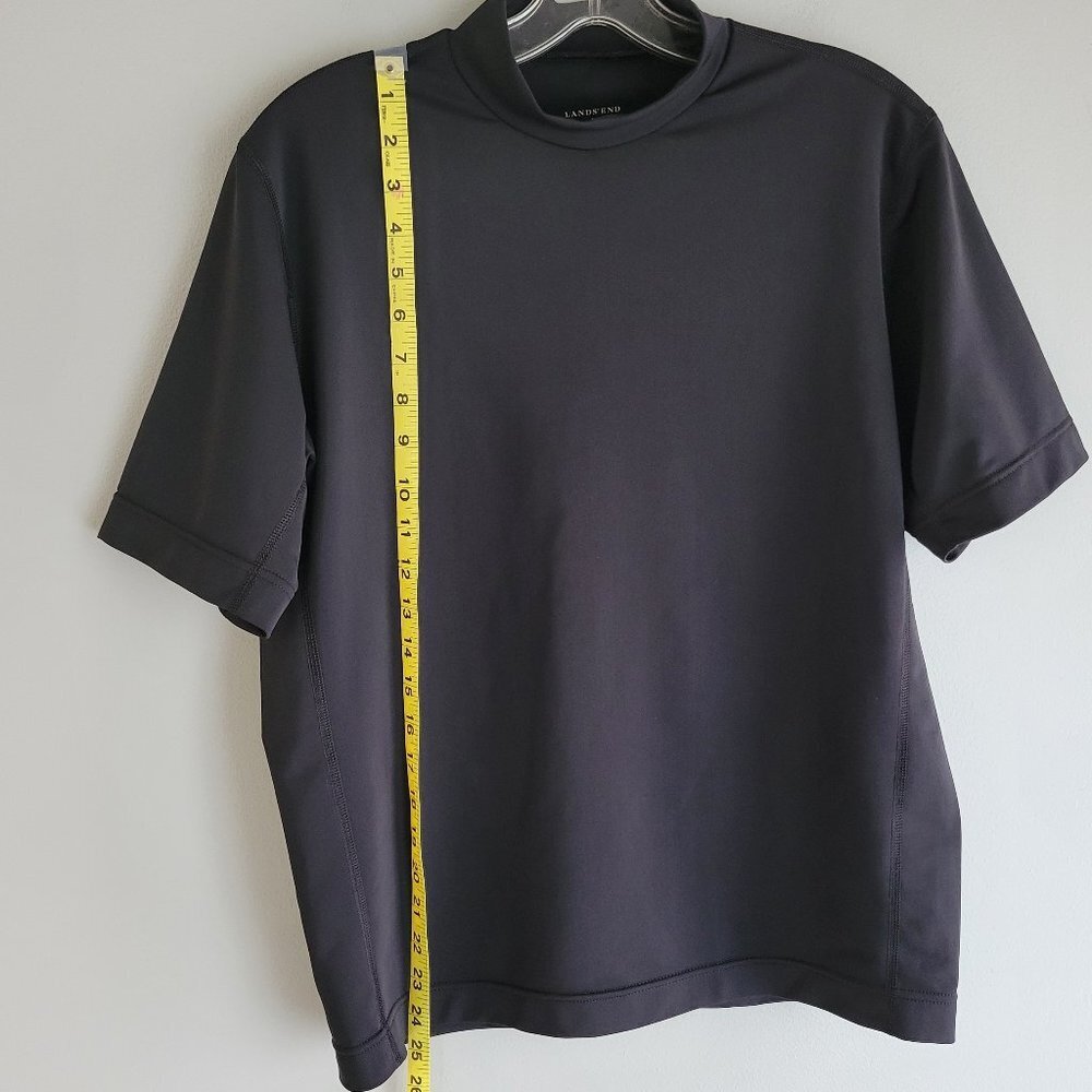 Lands End Sun Protection Shirt Size —Black - Picture 3 of 6